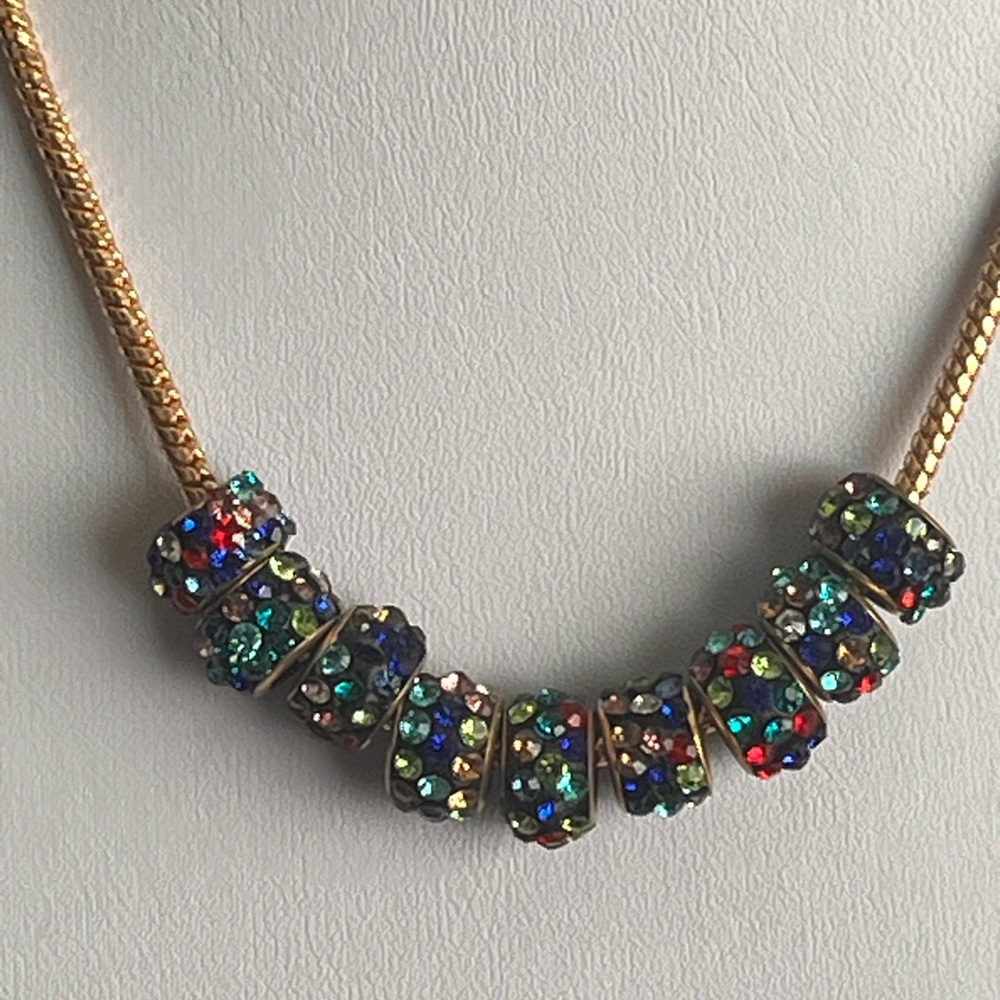 Liz Claiborne Necklace & Earring Set, EUC